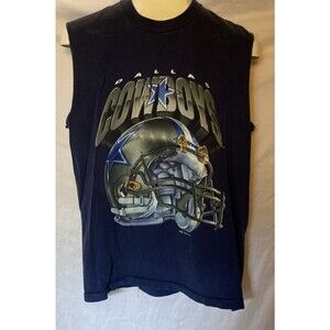 Dallas Cowboys Vintage Salem NFL T Shirt Mens Sz M Made In USA Eastern Div. Gym